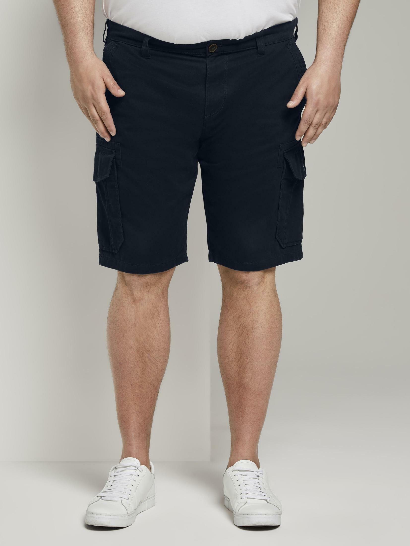 TOM TAILOR Men Plus Shorts »Cargo Morris Relaxed Bermuda Shorts«