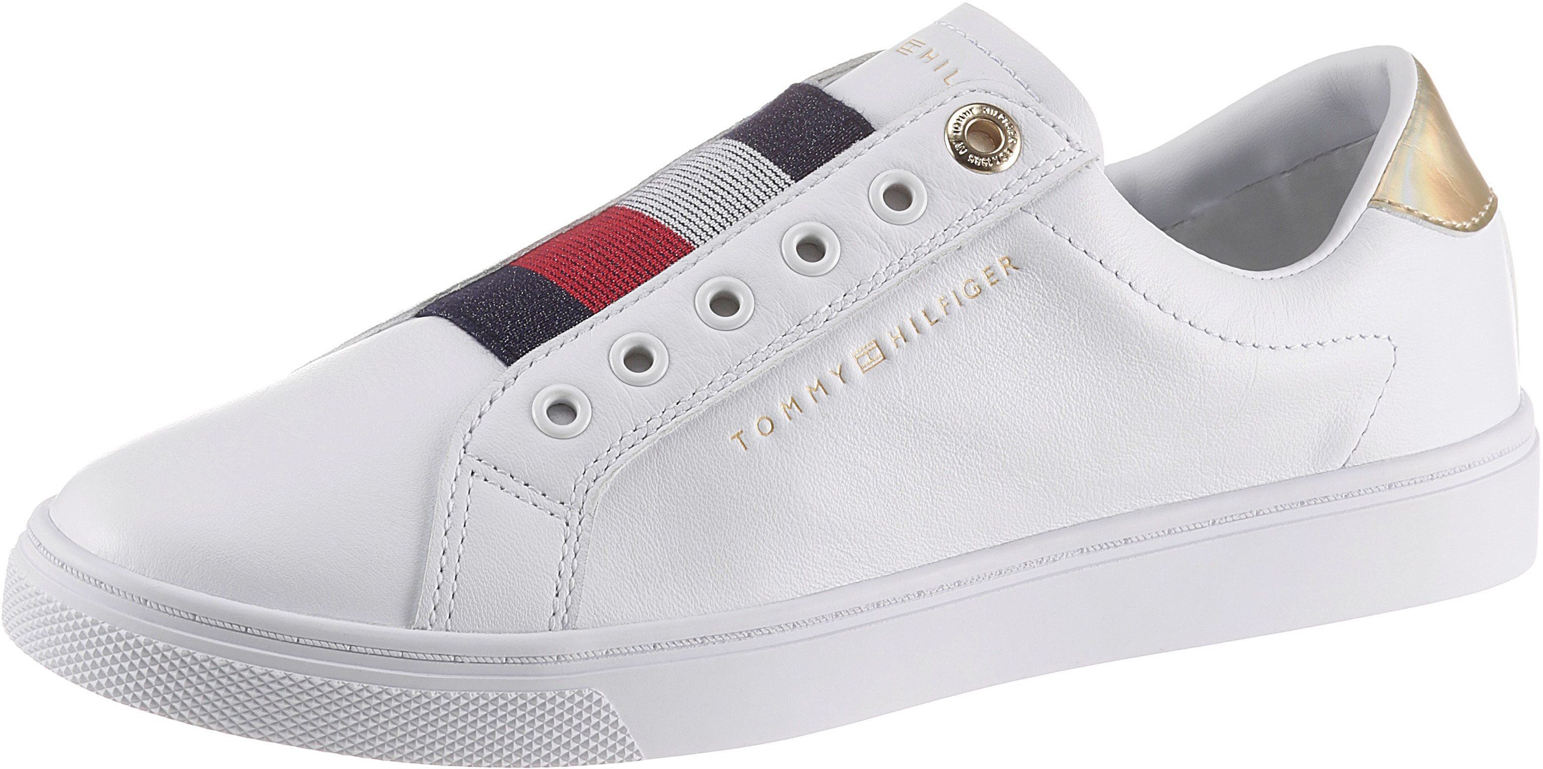 Tommy Hilfiger »TH ELASTIC SLIP ON SNEAKER« Slip-On Sneaker mit gestreiftem Gummizug