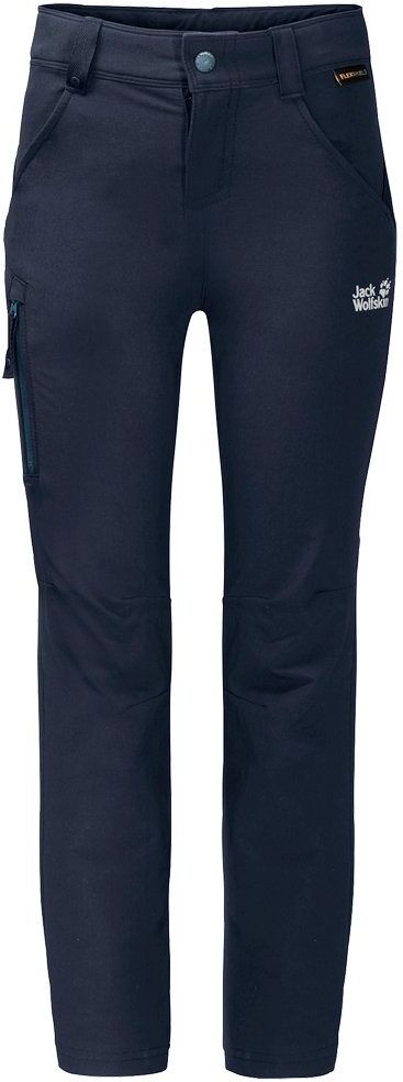 Jack Wolfskin Softshellhose »ACTIVATE PANTS KIDS«, midnight