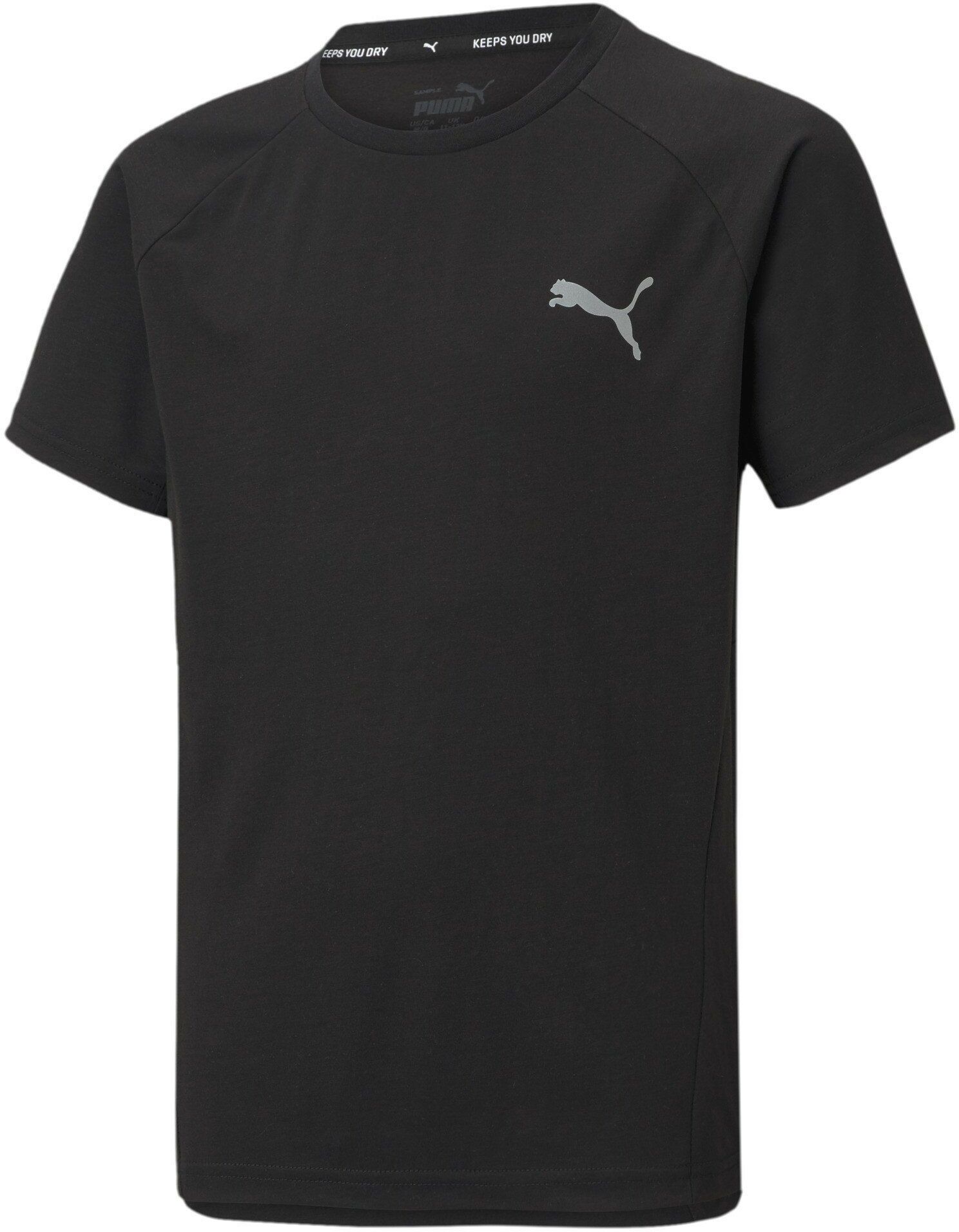 Puma T-Shirt »Evostripe Jugend T-Shirt«, schwarz