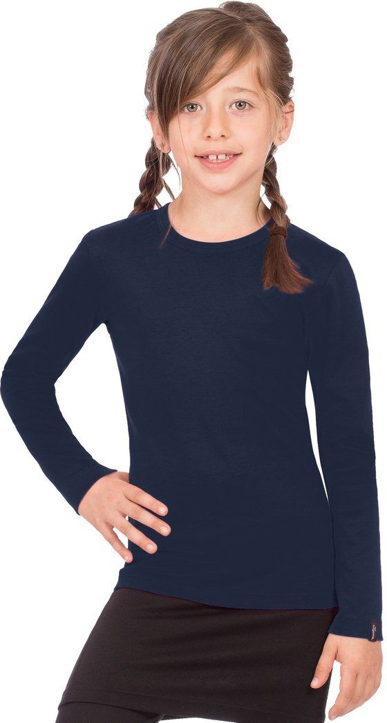 Trigema Langarmshirt, navy