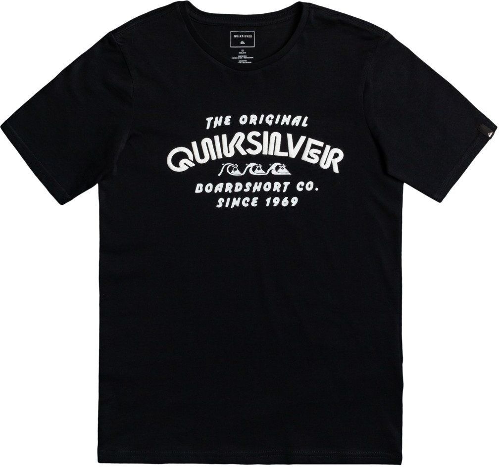 Quiksilver T-Shirt »Wilder Mile«, schwarz