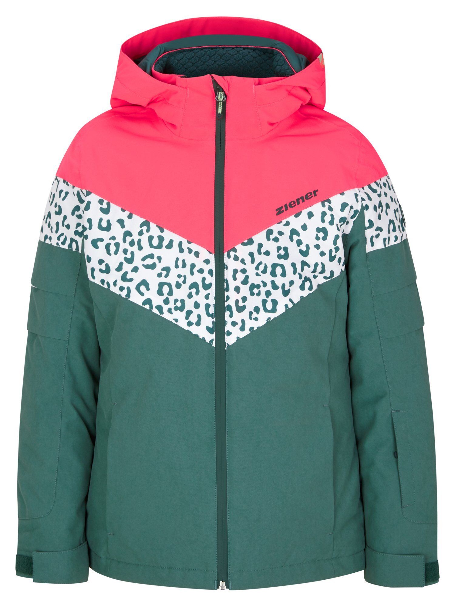 Ziener Skijacke »ALJA Junior«, green