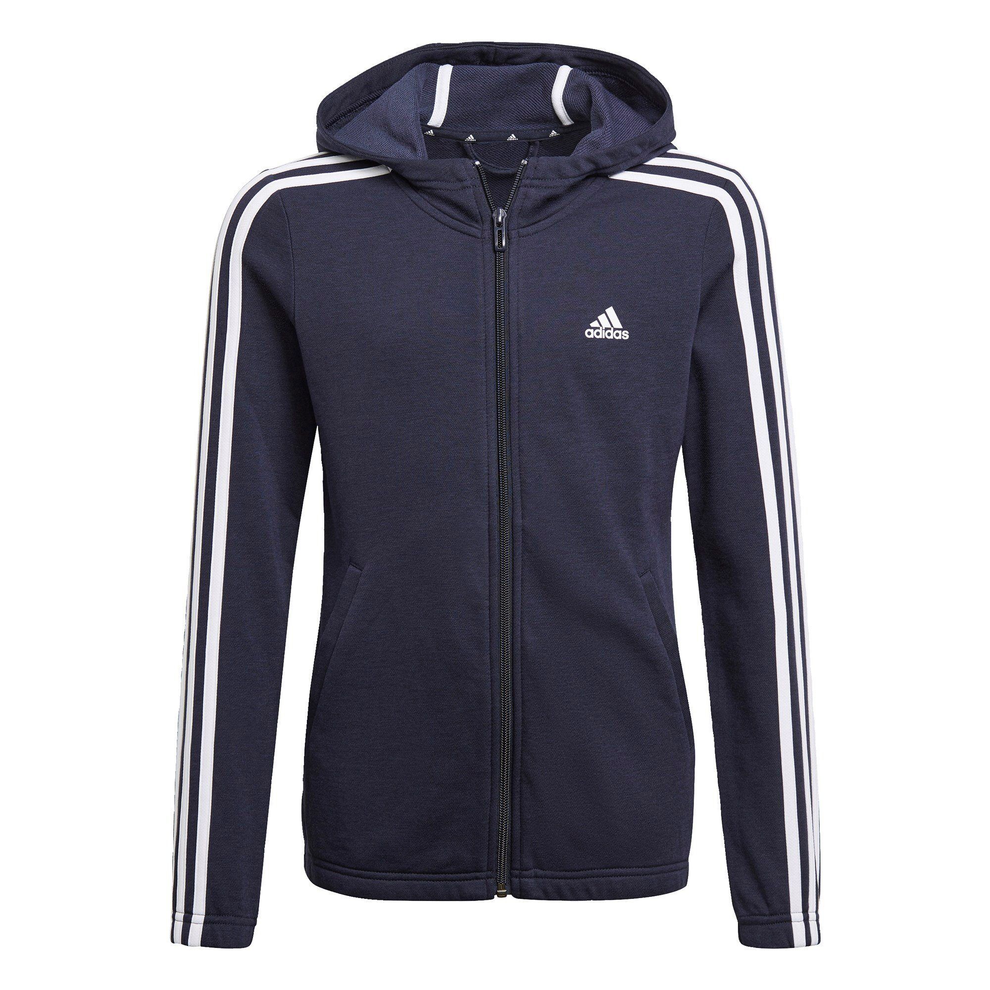 Adidas Performance Trainingspullover »Essentials 3-Streifen Kapuzenjacke«