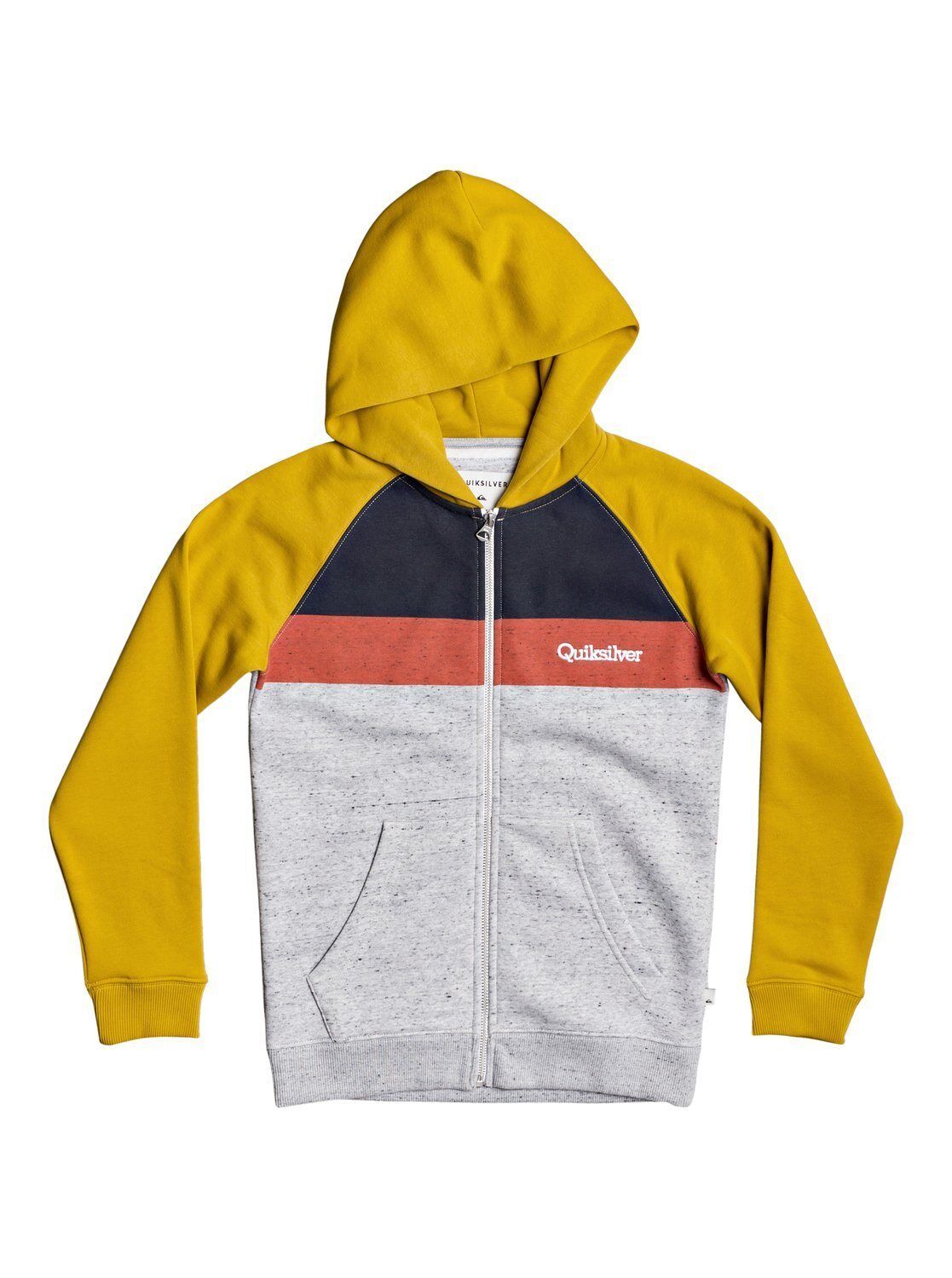 Quiksilver Kapuzensweatjacke »Easy Day«, gelb