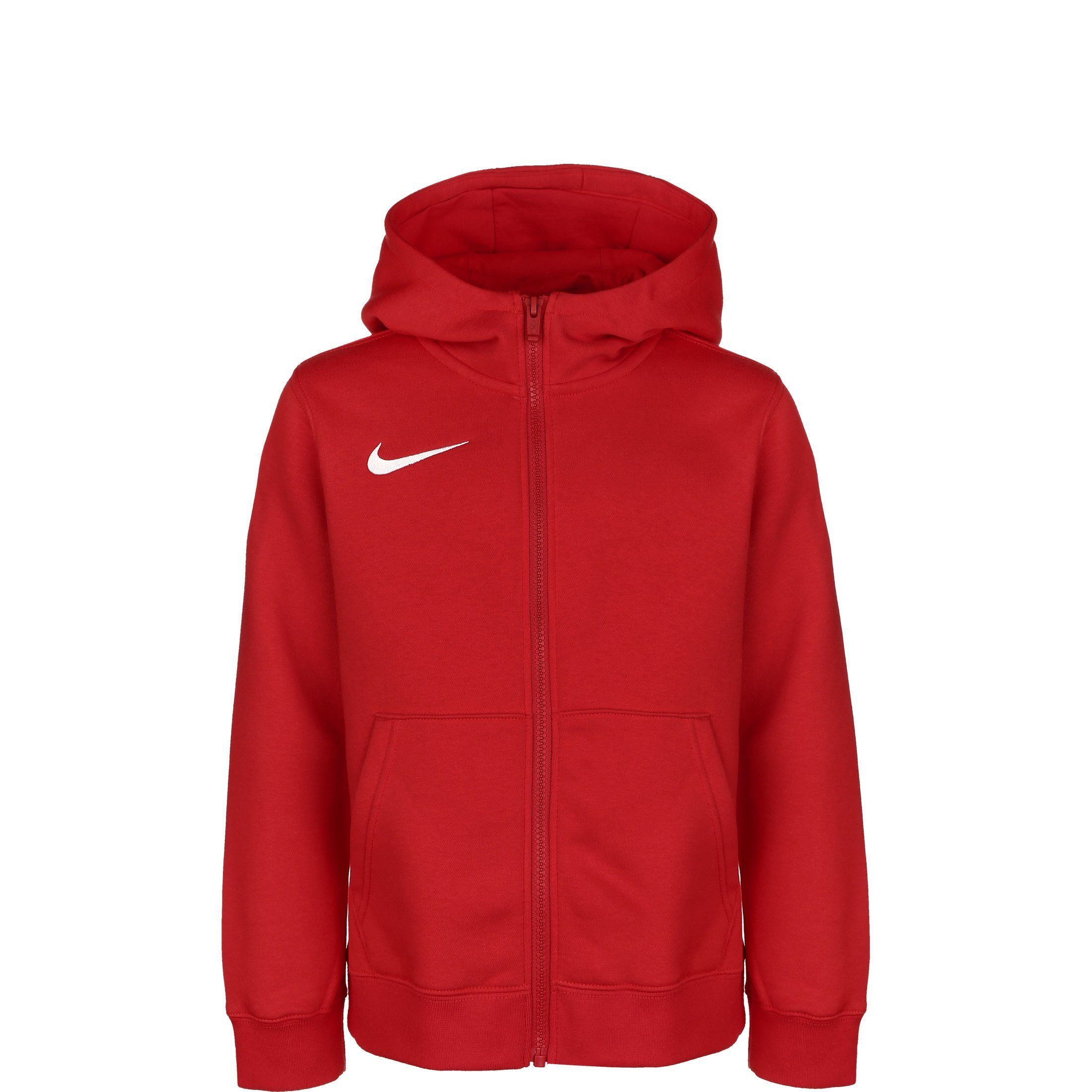 Nike Kapuzensweatjacke »Park 20 Fleece«, rot-weiß
