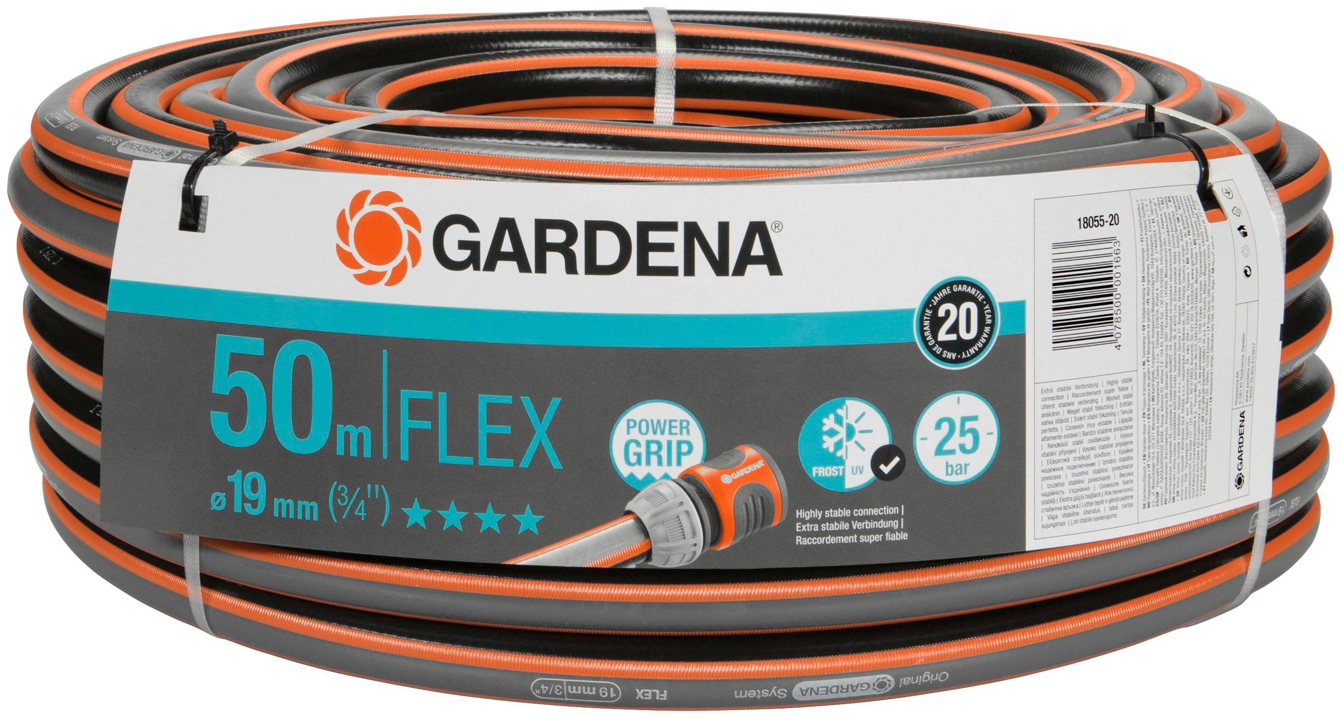 GARDENA Gartenschlauch »Comfort FLEX, 18055-20«, L: 50 m, 19 mm (3/4)