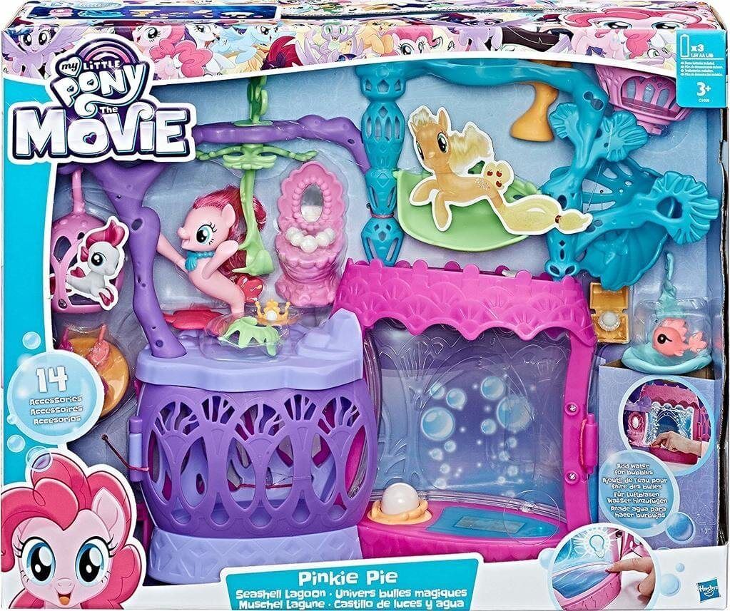 Hasbro Spielturm-Spielzeugset »My little Pony Muschel Lagune«, (13-tlg)