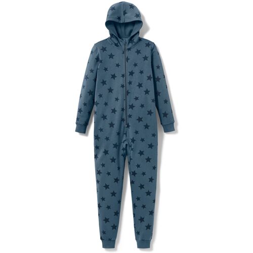 Tchibo - Kinder-Lounge-Overall - Herren - Gr. 122/128 - blau/print - blau