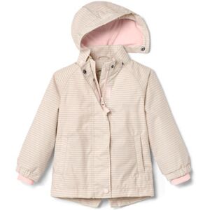 Tchibo Kleinkinder-Regenjacke, Streifen - braun - unisex - Size: 110/116