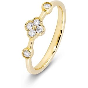 Tchibo - 585 Gold Ring - Gr. 18 - weiß - weiß Tchibo - 585 Gold Ring - Gr. 18 - weiß - weiß