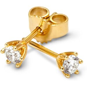 Tchibo - 585 Gold-Ohrstecker mit 2 Brillanten - gold - gold Tchibo - 585 Gold-Ohrstecker mit 2 Brillanten - gold - gold