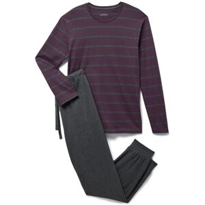 Tchibo - Pyjama - Herren - Gr. XL - bordeaux/gestreift - bordeaux Tchibo - Pyjama - Herren - Gr. XL - bordeaux/gestreift - bordeaux