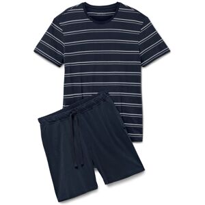 Tchibo - Shorty-Pyjama - Herren - Gr. XL - grau/gestreift - grau Tchibo - Shorty-Pyjama - Herren - Gr. XL - grau/gestreift - grau