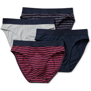 Tchibo - 4 Slips - Herren - Gr. L/6 - dunkelblau/gestreift - dunkelblau Tchibo - 4 Slips - Herren - Gr. L/6 - dunkelblau/gestreift - dunkelblau