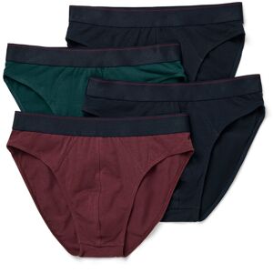 Tchibo - 4 Slips - Herren - Gr. M/5 - dunkelrot - dunkelrot Tchibo - 4 Slips - Herren - Gr. M/5 - dunkelrot - dunkelrot