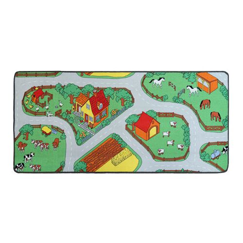 Tchibo Spielteppich BAUERNHOF, ca. 95 x 200 cm - Mehrfarbig - unisex