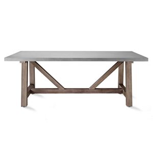 Gartentisch mit Beton-Tischplatte - Tchibo - Grau
