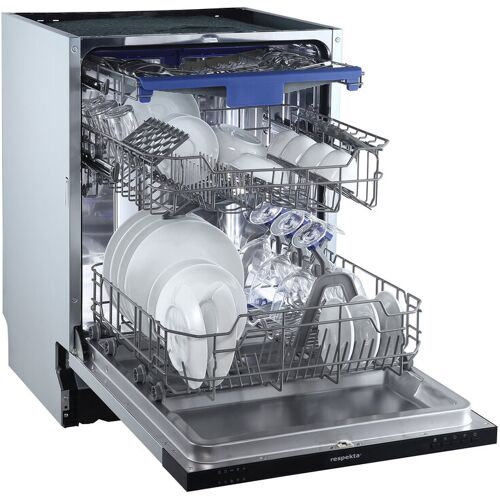 Tchibo - Respekta vollintegrierter-Geschirrspüler »Gsp60Ibav« - silber - silber