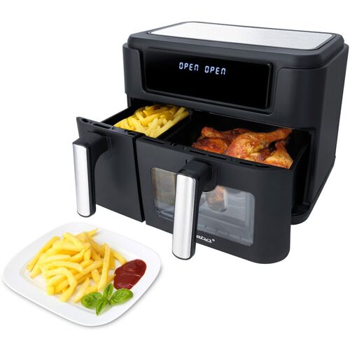 Steba Doppel-Heißluftfritteuse - silber - silber
