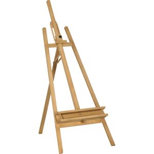 Vinsetto Holzstaffelei 180-235 cm höhenverstellbar klappbar mit Halterung für Leinwände und Ablage für Pinsel und Farben aus Naturholz Aosom.de Vinsetto Holzstaffelei 180-235 cm höhenverstellbar klappbar mit Halterung für Leinwände und Ablage für Pinsel und Farben aus Naturholz Aosom.de