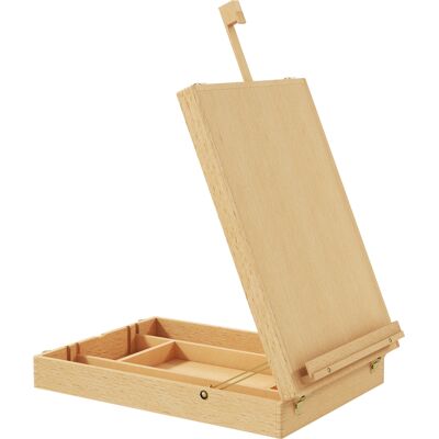 HOMCOM - Tabletop Staffelei - Verstellbar - Stauraum - Tischstaffelei HOMCOM - Tabletop Staffelei - Verstellbar - Stauraum - Tischstaffelei