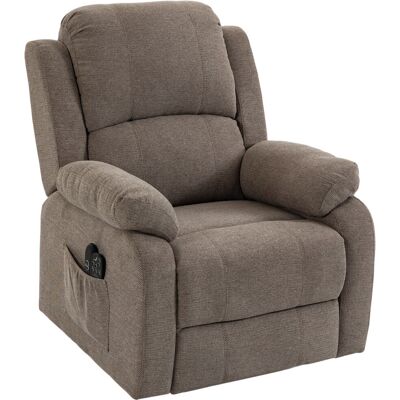 HOMCOM Elektrischer Aufstehsessel, bis 150° verstellbar, breite Sitzfläche, Massagesessel 8 Punkte, beheizt, Leinenoptik für Senioren, USB, 2 Fernbedienungen, Fußstütze, Taschen, Hellbraun Aosom HOMCOM Elektrischer Aufstehsessel, bis 150° verstellbar, breite Sitzfläche, Massagesessel 8 Punkte, beheizt, Leinenoptik für Senioren, USB, 2 Fernbedienungen, Fußstütze, Taschen, Hellbraun Aosom