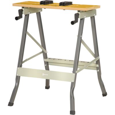 DURHAND Klappbarer Arbeitstisch - 100kg Traglast DURHAND Klappbarer Arbeitstisch - 100kg Traglast