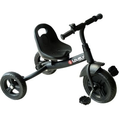 HOMCOM Dreirad Kinderdreirad Kleinkinder Rad Schwarz Metall Aosom HOMCOM Dreirad Kinderdreirad Kleinkinder Rad Schwarz Metall Aosom