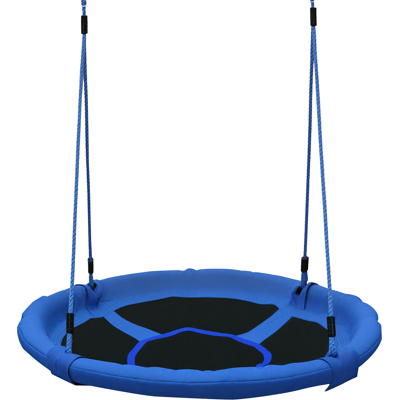 HOMCOM - Nest Swing - Blau - Ø100 cm - Outdoor Swing HOMCOM - Nest Swing - Blau - Ø100 cm - Outdoor Swing