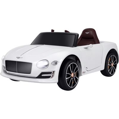 HOMCOM Kinderauto Elektroauto Bentley GT lizenziert mit Fernbedienung, 2 x 390 Motoren, Weiß, 108 x 60 x 43 cm, für Kinder Aosom.de HOMCOM Kinderauto Elektroauto Bentley GT lizenziert mit Fernbedienung, 2 x 390 Motoren, Weiß, 108 x 60 x 43 cm, für Kinder Aosom.de