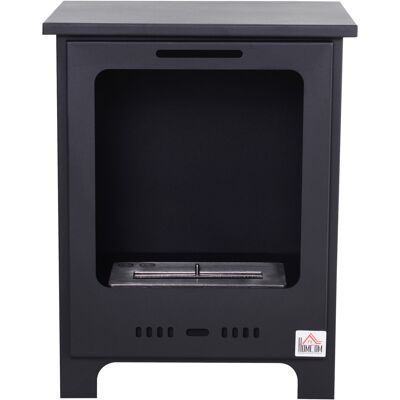 HOMCOM Ethanol-Kamin Bio-Ethanol-Brenner 0,9 L für 3 Stunden Brenndauer, rauchfrei, Metall 40 x 30 x 50 cm, modernes Design Aosom.de HOMCOM Ethanol-Kamin Bio-Ethanol-Brenner 0,9 L für 3 Stunden Brenndauer, rauchfrei, Metall 40 x 30 x 50 cm, modernes Design Aosom.de