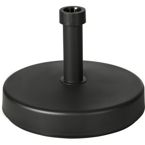Outsunny Garten- Sonnenschirmständer - Schwarz - Für Außenbereich Outsunny Garten- Sonnenschirmständer - Schwarz - Für Außenbereich