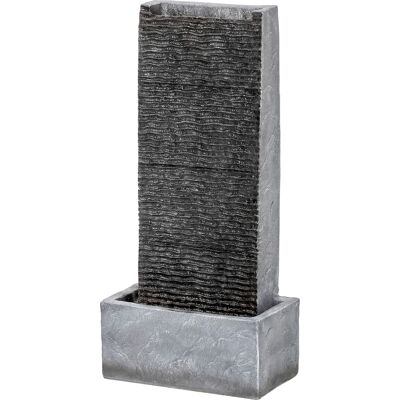 Outsunny Springbrunnen 2-stufig Gartenbrunnen mit LED Beleuchtung Pumpe Granitoptik, Verstellbar Zimmerbrunnen Wasserspiel Zierbrunnen Terrassenbrunnen für Garten Rasen 37,5 x 22 x 80 cm Aosom Outsunny Springbrunnen 2-stufig Gartenbrunnen mit LED Beleuchtung Pumpe Granitoptik, Verstellbar Zimmerbrunnen Wasserspiel Zierbrunnen Terrassenbrunnen für Garten Rasen 37,5 x 22 x 80 cm Aosom