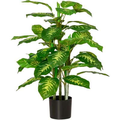 HOMCOM - Dieffenbachie 95 cm - In Topf - Decorative plant HOMCOM - Dieffenbachie 95 cm - In Topf - Decorative plant