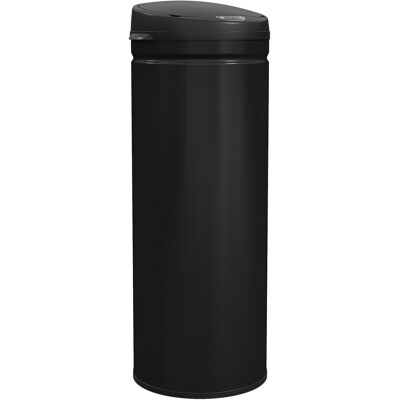 HOMCOM Mülleimer mit Sensor 50L Edelstahl Automatischer Leiser Mülleimer mit Soft-Close-Deckel, Bewegungssensor, Fingerabdruckresistente Abfalleimer für Büro, Schlafzimmer, Küchen Schwarz Aosom HOMCOM Mülleimer mit Sensor 50L Edelstahl Automatischer Leiser Mülleimer mit Soft-Close-Deckel, Bewegungssensor, Fingerabdruckresistente Abfalleimer für Büro, Schlafzimmer, Küchen Schwarz Aosom