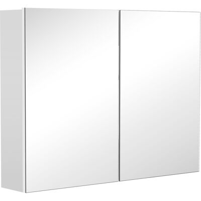 HOMCOM Spiegelschrank Badspiegel Badschrank Badezimmerspiegel Wandspiegel (Modell 3) Aosom HOMCOM Spiegelschrank Badspiegel Badschrank Badezimmerspiegel Wandspiegel (Modell 3) Aosom