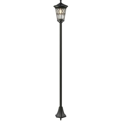 Outsunny Set mit 2 Solar-Gartenleuchten, Edelstahl-Außen-Solarleuchten mit verstellbarer Höhe, 2 Helligkeitsstufen, IP44 wasserfest, für Terrasse, Patio, 23,5x23,5x186 cm, Schwarz Aosom Outsunny Set mit 2 Solar-Gartenleuchten, Edelstahl-Außen-Solarleuchten mit verstellbarer Höhe, 2 Helligkeitsstufen, IP44 wasserfest, für Terrasse, Patio, 23,5x23,5x186 cm, Schwarz Aosom