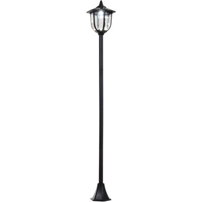 Outsunny Solar Gartenleuchte - LED, 30/60 Lumen, Schwarz - Garten & Terrasse Outsunny Solar Gartenleuchte - LED, 30/60 Lumen, Schwarz - Garten & Terrasse