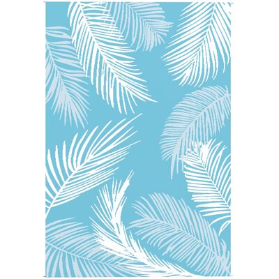 Outsunny Outdoor Teppich wendbarer robuster Wetterfest Outdoorteppich Carpet mit Tragetasche Bodenankern Outdoor-Teppich für Balkon Garten Terrasse Bad Flur Küche 274 x 182 cm Hellblau+Weiß Aosom Outsunny Outdoor Teppich wendbarer robuster Wetterfest Outdoorteppich Carpet mit Tragetasche Bodenankern Outdoor-Teppich für Balkon Garten Terrasse Bad Flur Küche 274 x 182 cm Hellblau+Weiß Aosom