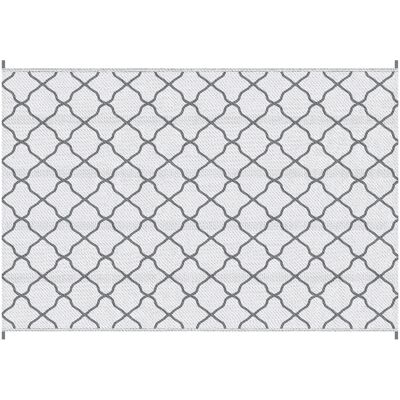 Outsunny Outdoor Teppich robuster Wetterfest Outdoorteppich Carpet mit Netzmuster Outdoor-Teppich für Wohnzimmer Balkon Garten Terrasse Bad Flur Küche 182 x 274 cm Grau Aosom Outsunny Outdoor Teppich robuster Wetterfest Outdoorteppich Carpet mit Netzmuster Outdoor-Teppich für Wohnzimmer Balkon Garten Terrasse Bad Flur Küche 182 x 274 cm Grau Aosom