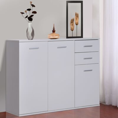 HOMCOM® Kommode Sideboard Schubladenkommode 106x35x76cm Aosom HOMCOM® Kommode Sideboard Schubladenkommode 106x35x76cm Aosom