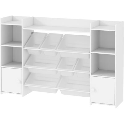 AIYAPLAY Kinderregal mit 8 herausnehmbaren Boxen - Kinder Bücherregal - Kinderzimmer AIYAPLAY Kinderregal mit 8 herausnehmbaren Boxen - Kinder Bücherregal - Kinderzimmer