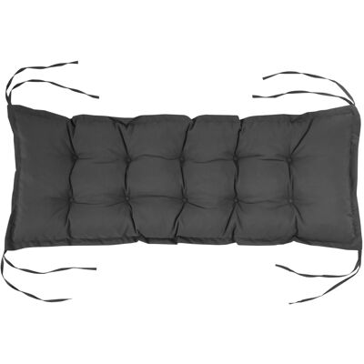 Outsunny Sitzkissen 100x40 cm Stuhlkissen mit Bindebänder, 10cm dick Polsterauflage, waschbar Sitzpolster für Haus, Garten, Sofa, Stühle, Dunkelgrau Aosom Outsunny Sitzkissen 100x40 cm Stuhlkissen mit Bindebänder, 10cm dick Polsterauflage, waschbar Sitzpolster für Haus, Garten, Sofa, Stühle, Dunkelgrau Aosom