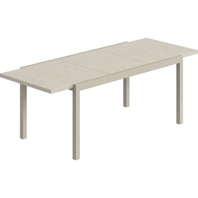 Outsunny Gartentisch Ausziehbarer 154/214 x 85 cm Aluminium Esstisch für 8-10 Personen Wetterfest für Garten Balkon Terrasse Hellgrau Aosom.de Outsunny Gartentisch Ausziehbarer 154/214 x 85 cm Aluminium Esstisch für 8-10 Personen Wetterfest für Garten Balkon Terrasse Hellgrau Aosom.de