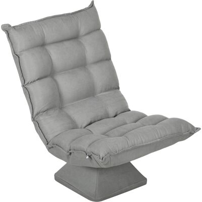 HOMCOM - Bodenstuhl Bodensofa - 360° drehbar - verstellbare Rückenlehne - Sofa HOMCOM - Bodenstuhl Bodensofa - 360° drehbar - verstellbare Rückenlehne - Sofa