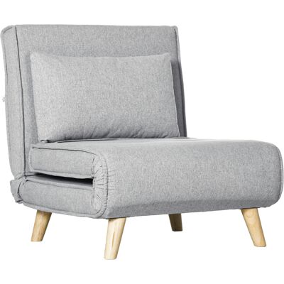 HOMCOM Schlafsessel - Schlafsessel - Bettfunktion - Leinenoptik - Sofa bed HOMCOM Schlafsessel - Schlafsessel - Bettfunktion - Leinenoptik - Sofa bed