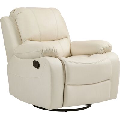 HOMCOM - RelaxSessel - Beige - Recliner chair HOMCOM - RelaxSessel - Beige - Recliner chair