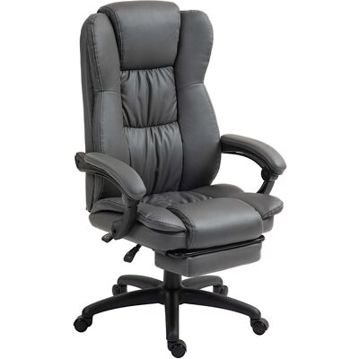 Vinsetto Bürostuhl mit Vibrationsmassage - Verstellbar, Ergonomisch, Dunkelgrau Vinsetto Bürostuhl mit Vibrationsmassage - Verstellbar, Ergonomisch, Dunkelgrau