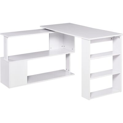 HOMCOM Eckschreibtisch Computertisch L-Form 120x110cm I-Form 190x50cm, stabiler Arbeitstisch für Home Office Aosom.de HOMCOM Eckschreibtisch Computertisch L-Form 120x110cm I-Form 190x50cm, stabiler Arbeitstisch für Home Office Aosom.de